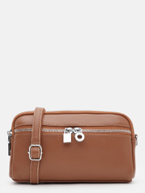 Кросс-боди Borsa Leather модель K11668or-ginger Фото