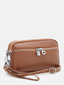 Кросс-боди Borsa Leather модель K11668or-ginger Фото