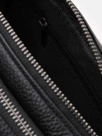 Мессенджер Borsa Leather модель K13647bl-black Фото