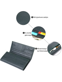 Гаманець ST Leather Accessories модель bag24_23099 Фото