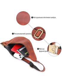 Поясна сумка Shvigel модель bag24_23140 Фото