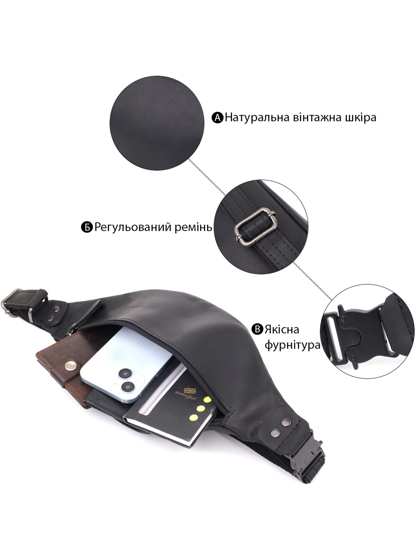 Поясная сумка Shvigel модель bag24_23129 Фото