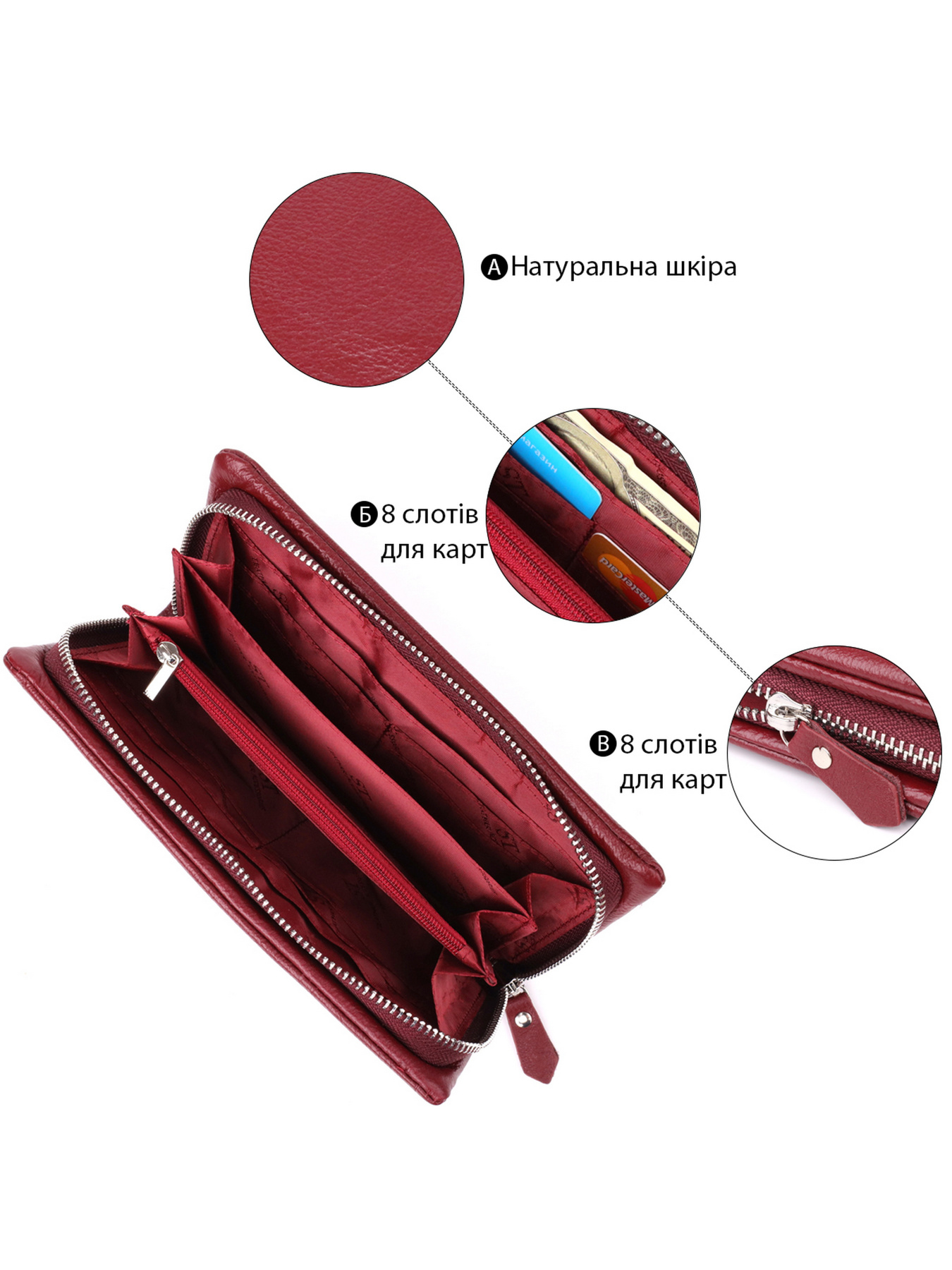 Гаманець ST Leather Accessories модель bag24_23101 Гаманець ST Leather Accessories модель bag24_23101 Фото