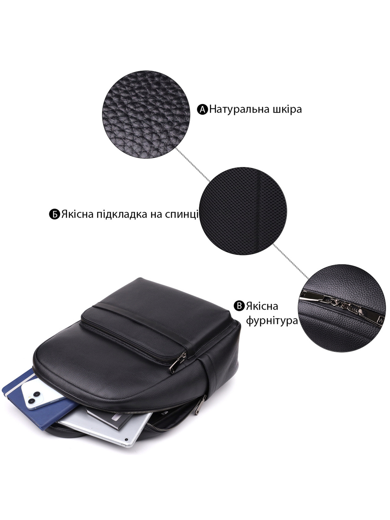 Повседневный рюкзак Vintage модель bag24_23045 Фото