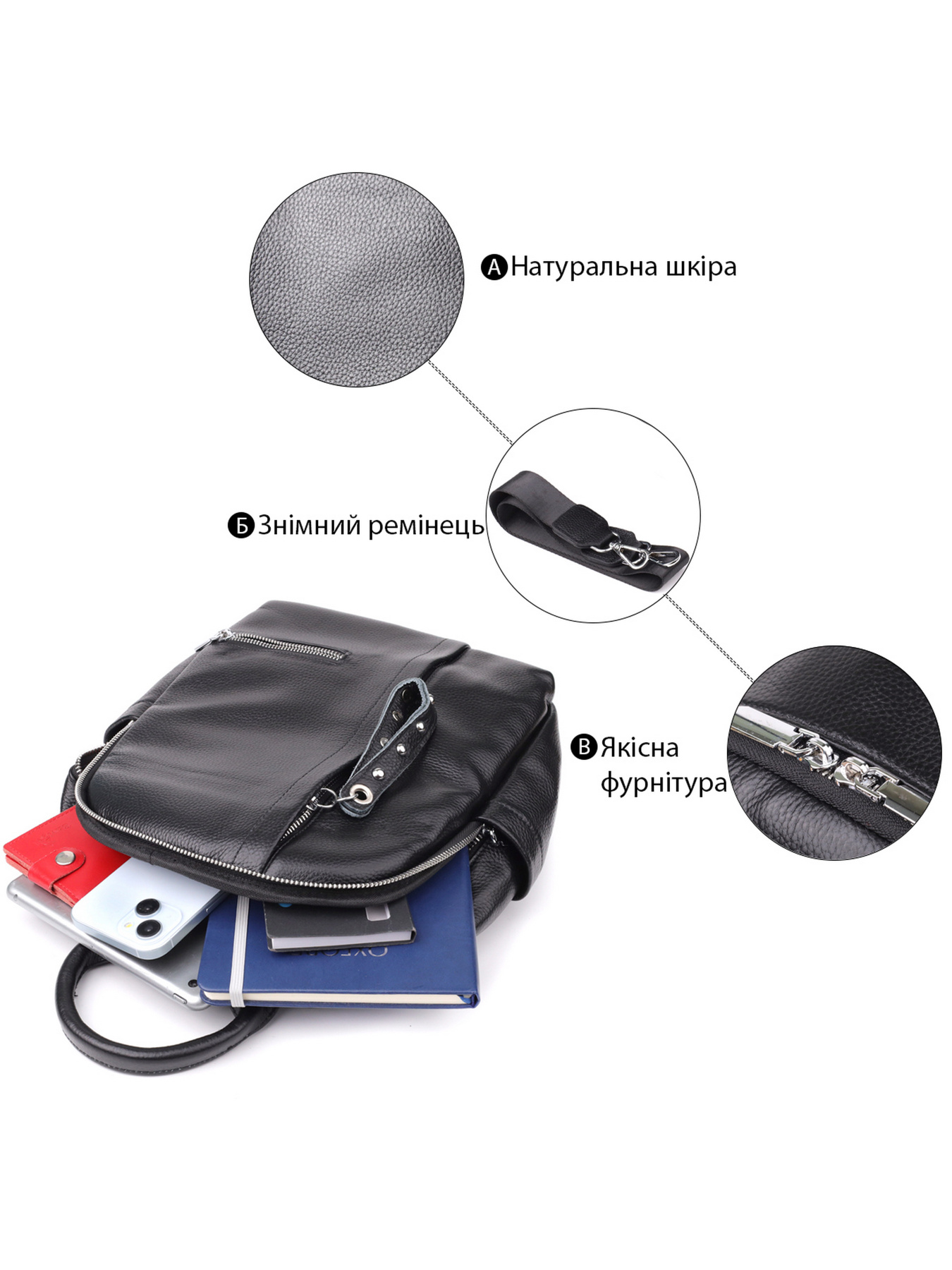 Рюкзак Vintage модель bag24_23055 Фото