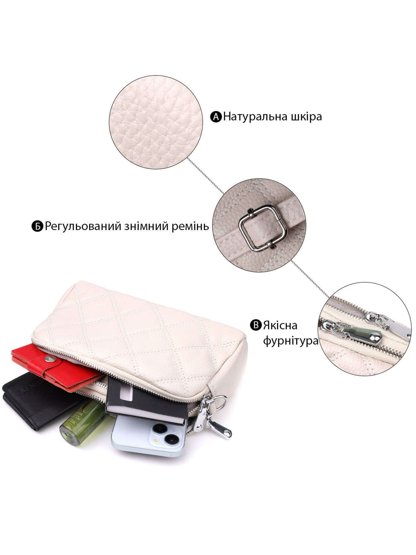 Кросс-боди Vintage модель bag24_22931 Фото