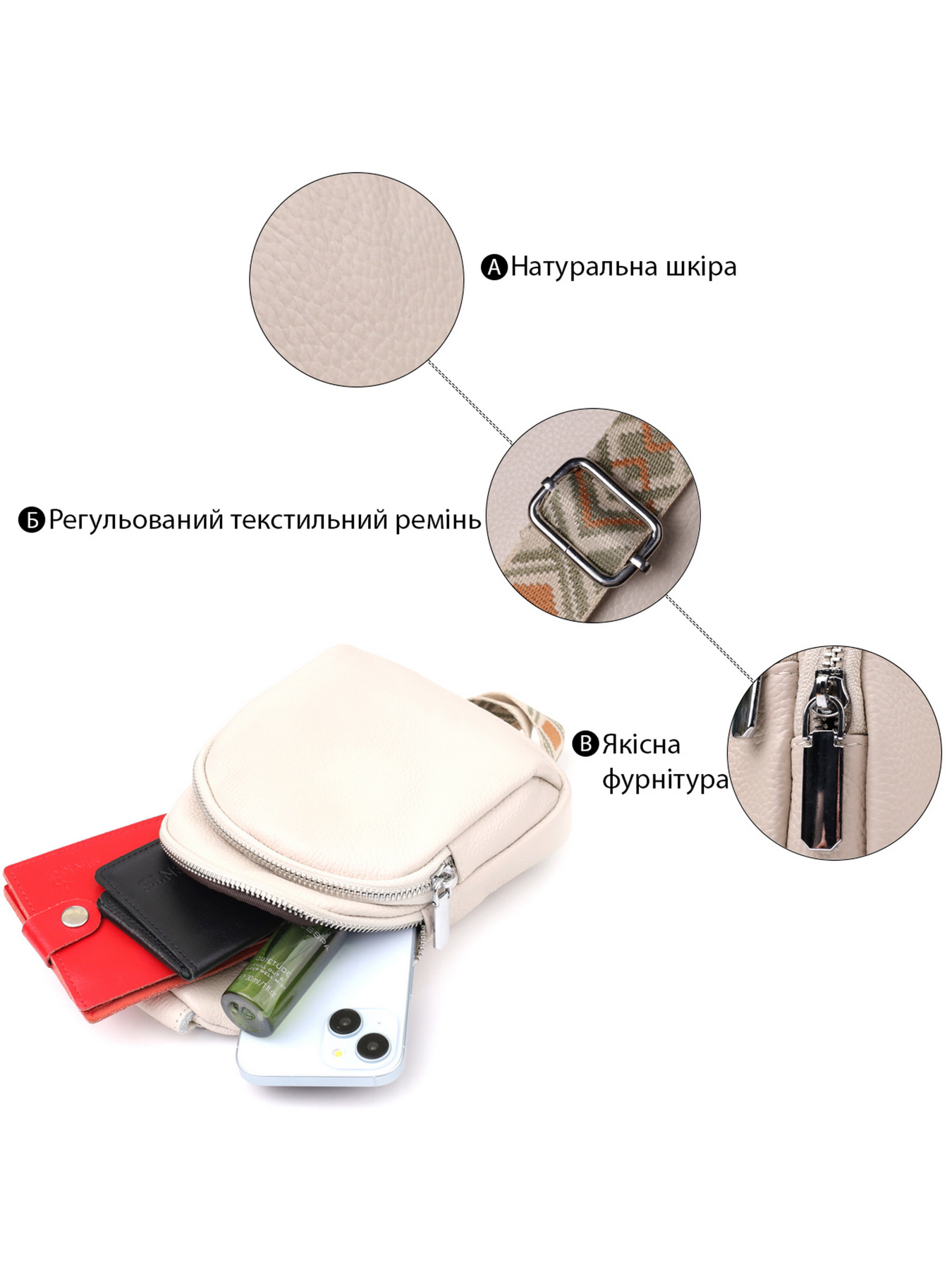 Кросс-боди Vintage модель bag24_22936 Фото