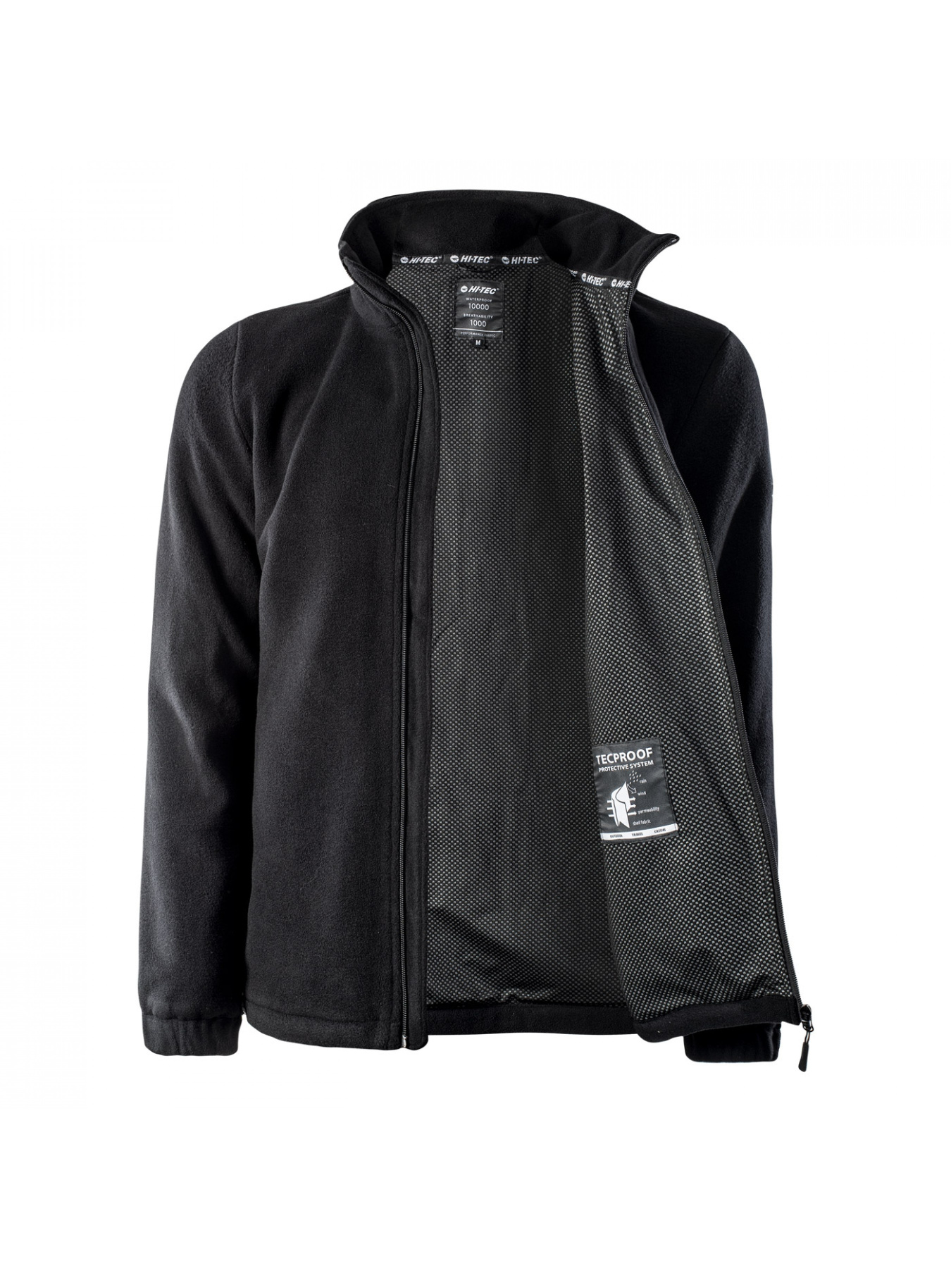 Флісова кофта Hitec Ferns модель FERNS-BLACK Фото