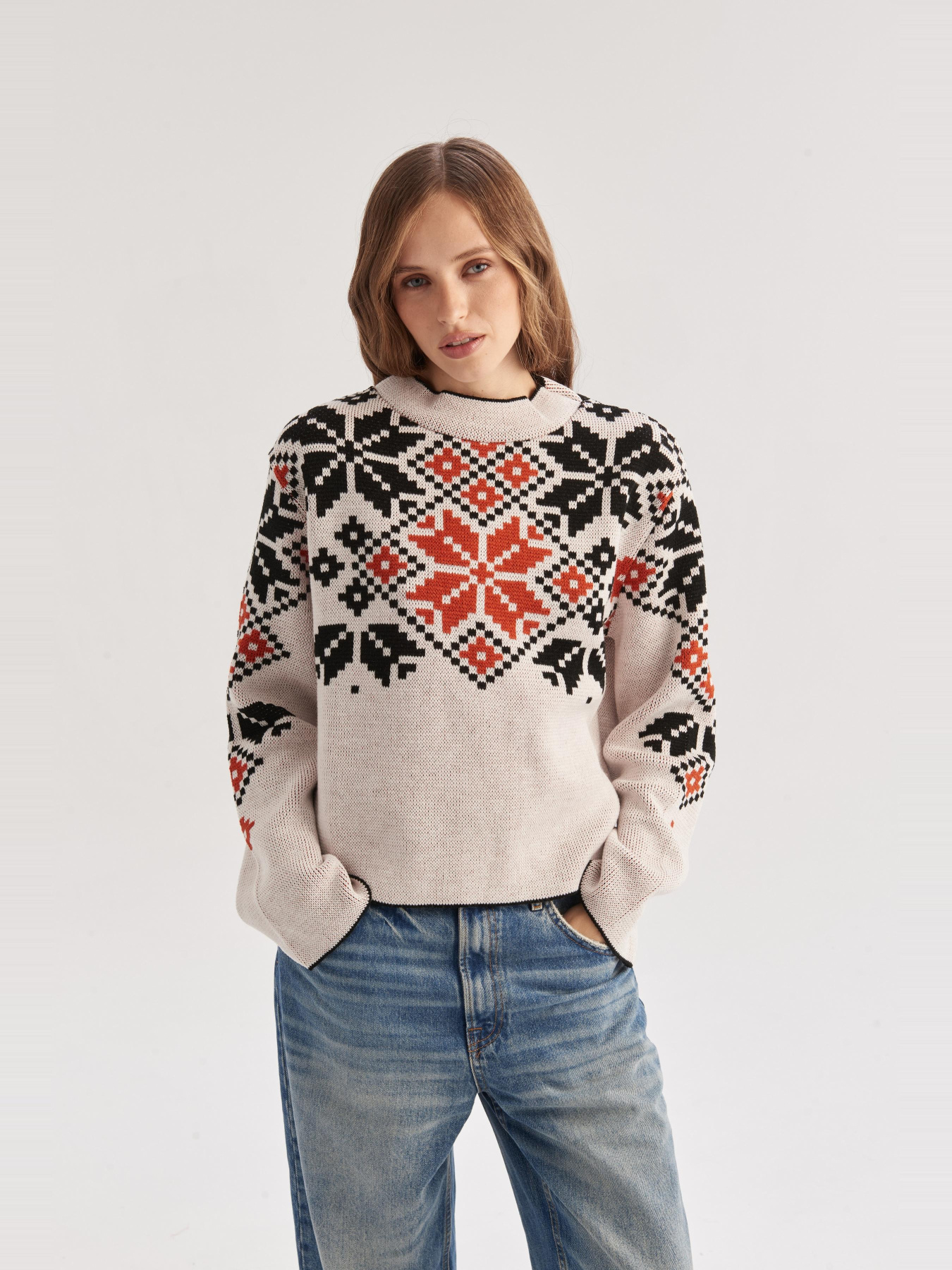 Джемпер MEREZHKA модель vj5117 Джемпер MEREZHKA модель vj5117 Фото