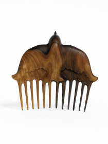 Дерев’яний гребінець для волосся «Ластівка» GNIZDO модель WHСS Фото