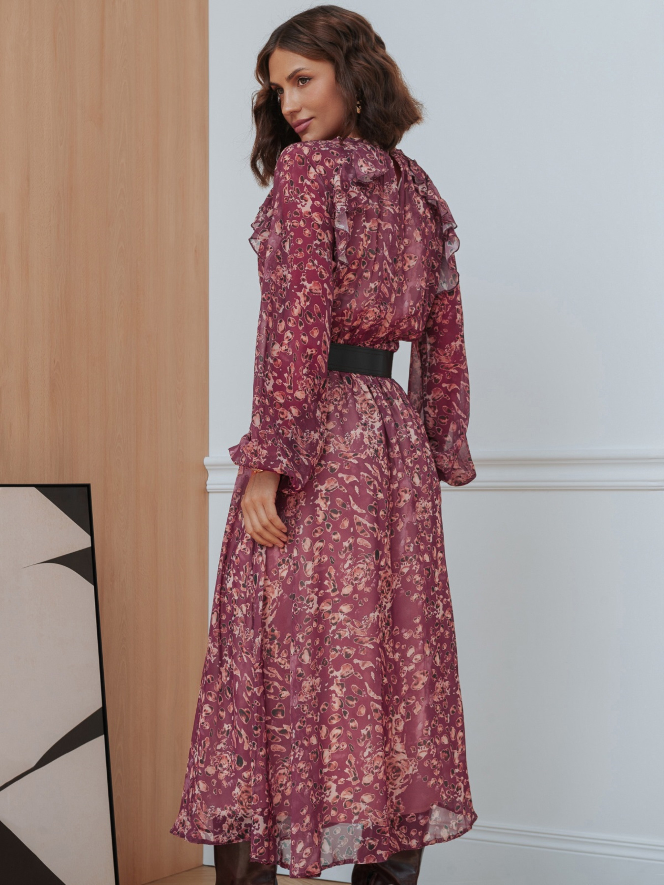 Платье миди Dressa модель 76105 Фото