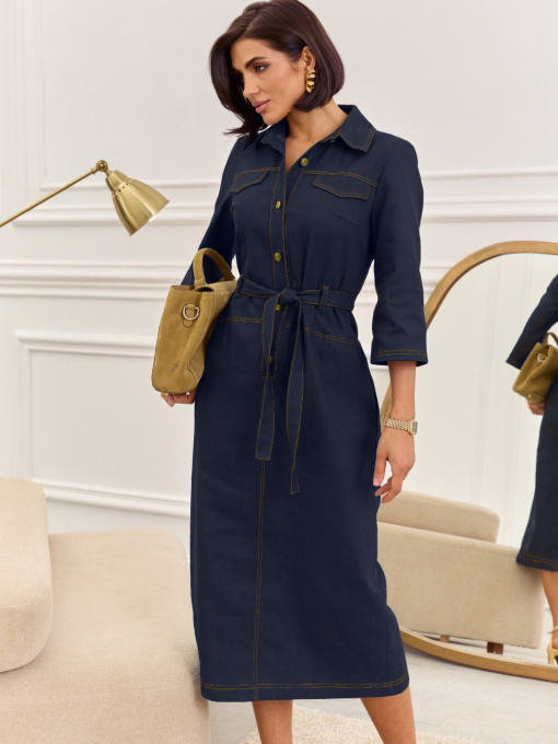 Платье миди Dressa модель 75789 Фото