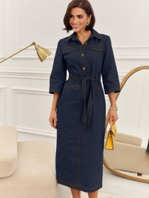 Платье миди Dressa модель 75789 Фото