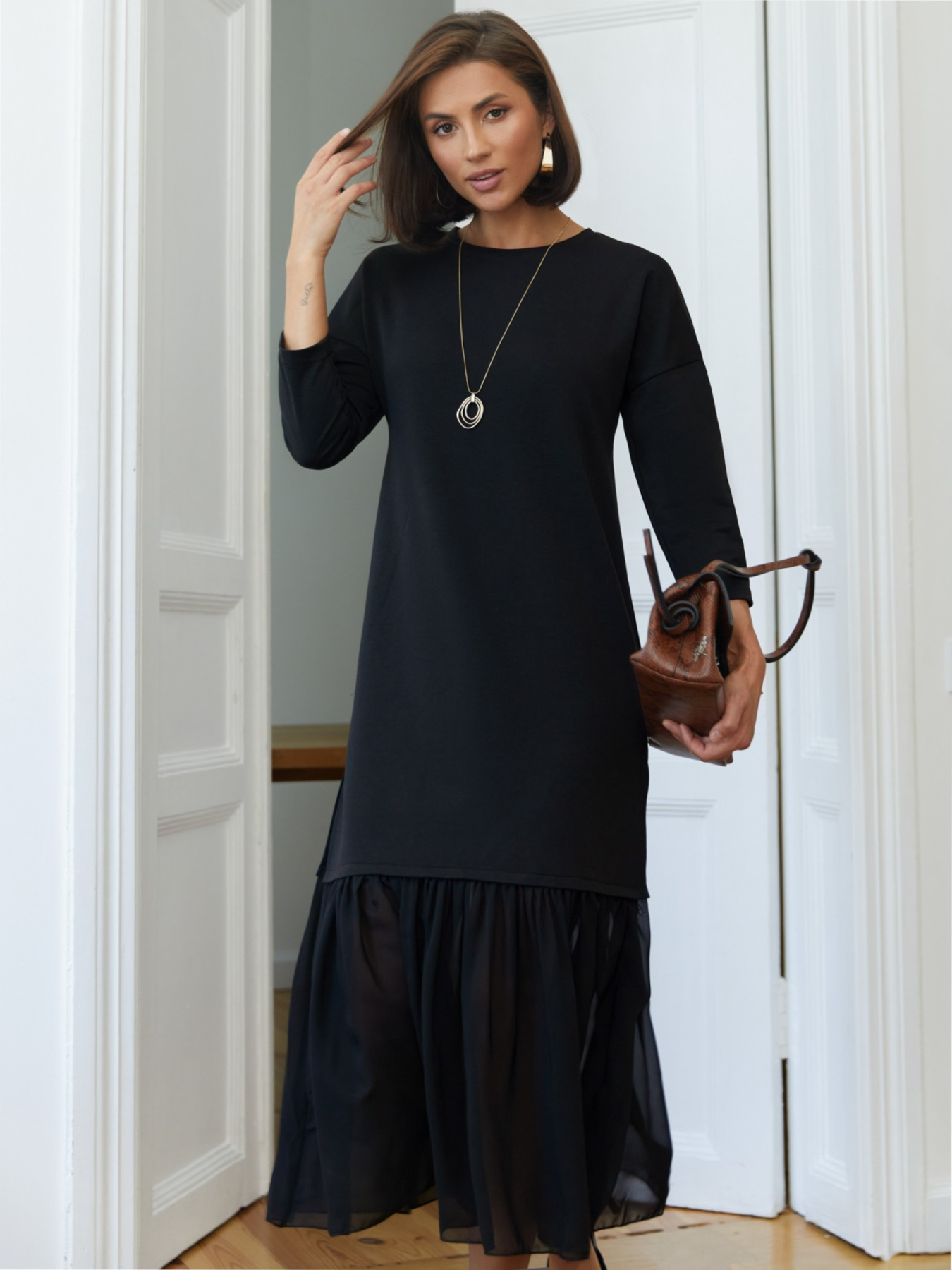 Платье миди Dressa модель 75869 Фото