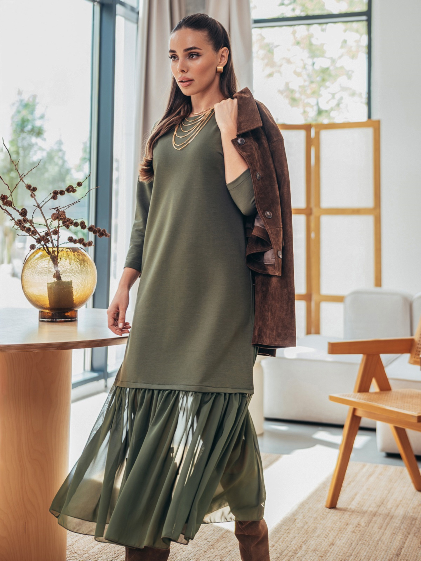 Сукня міді Dressa модель 75860 Фото