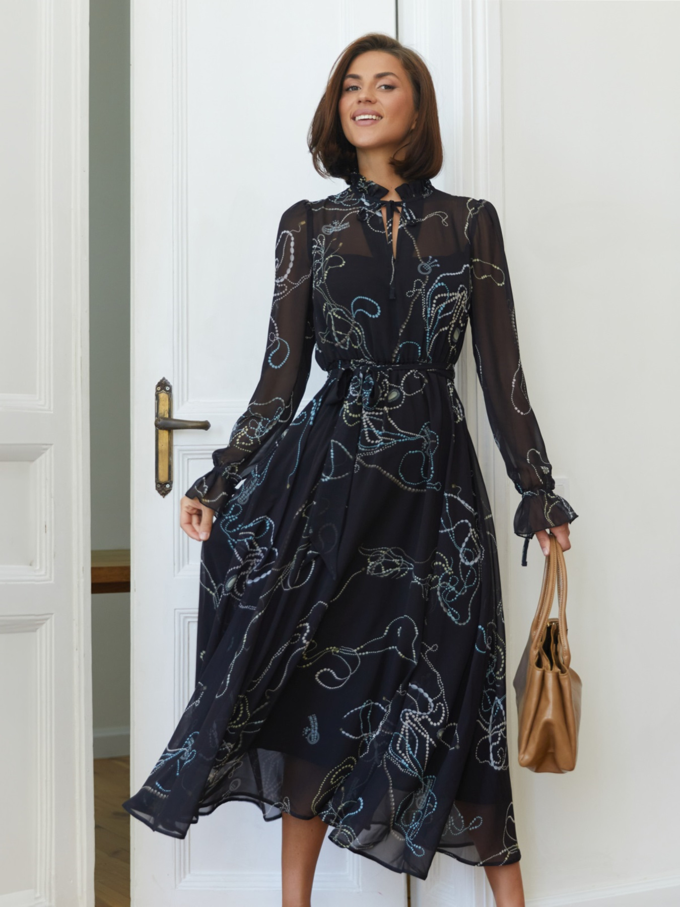 Платье миди Dressa модель 75908 Фото