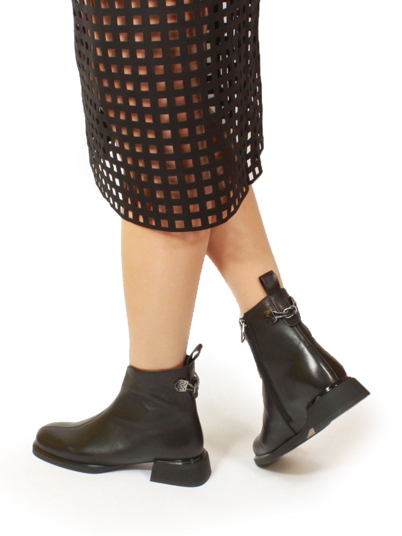 Черевики It-girl модель M1205-02R-YP1503-black Фото