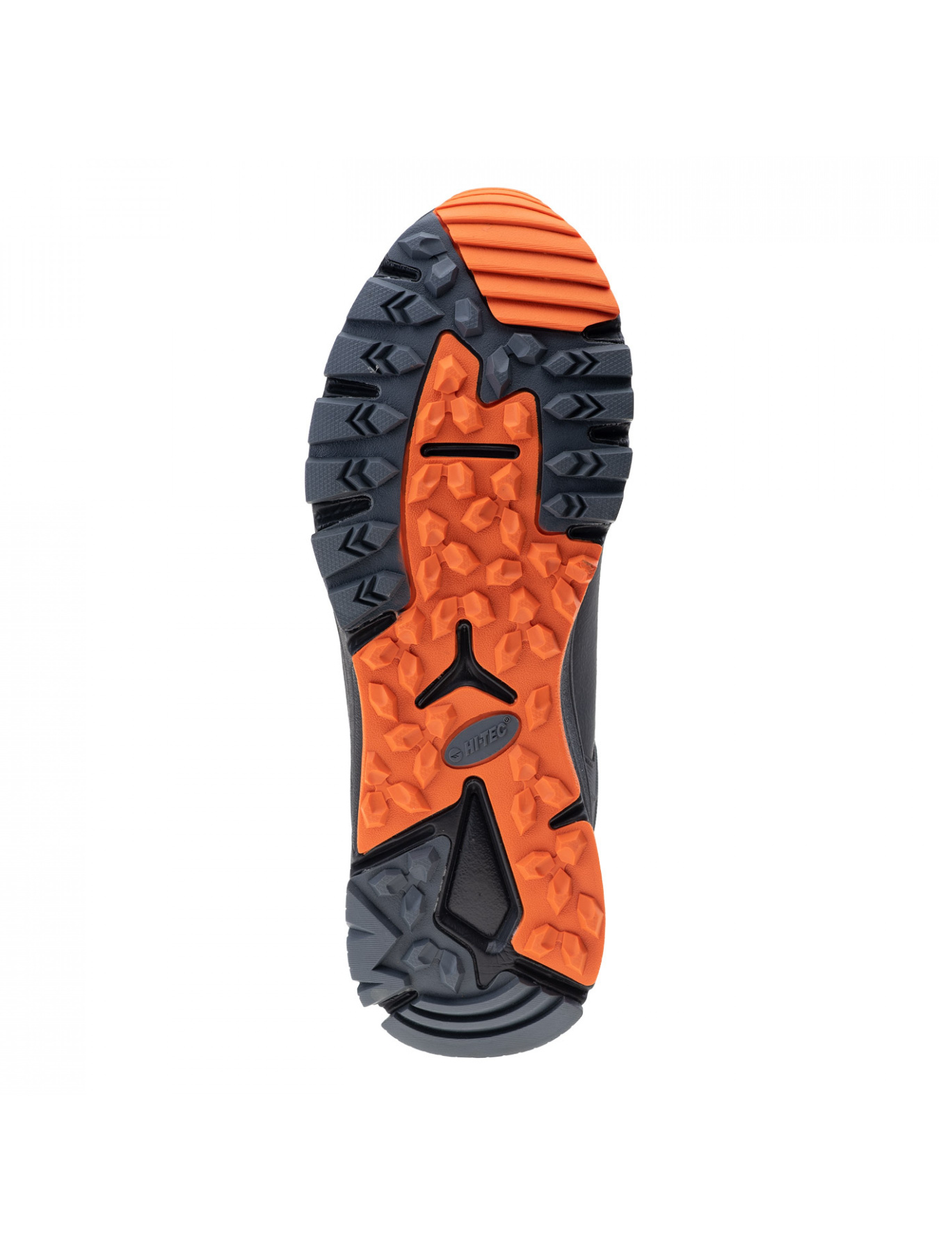 Ботинки Hitec Himba mid wp модель HIMBA MID WP-BLACK/ORANGE Фото