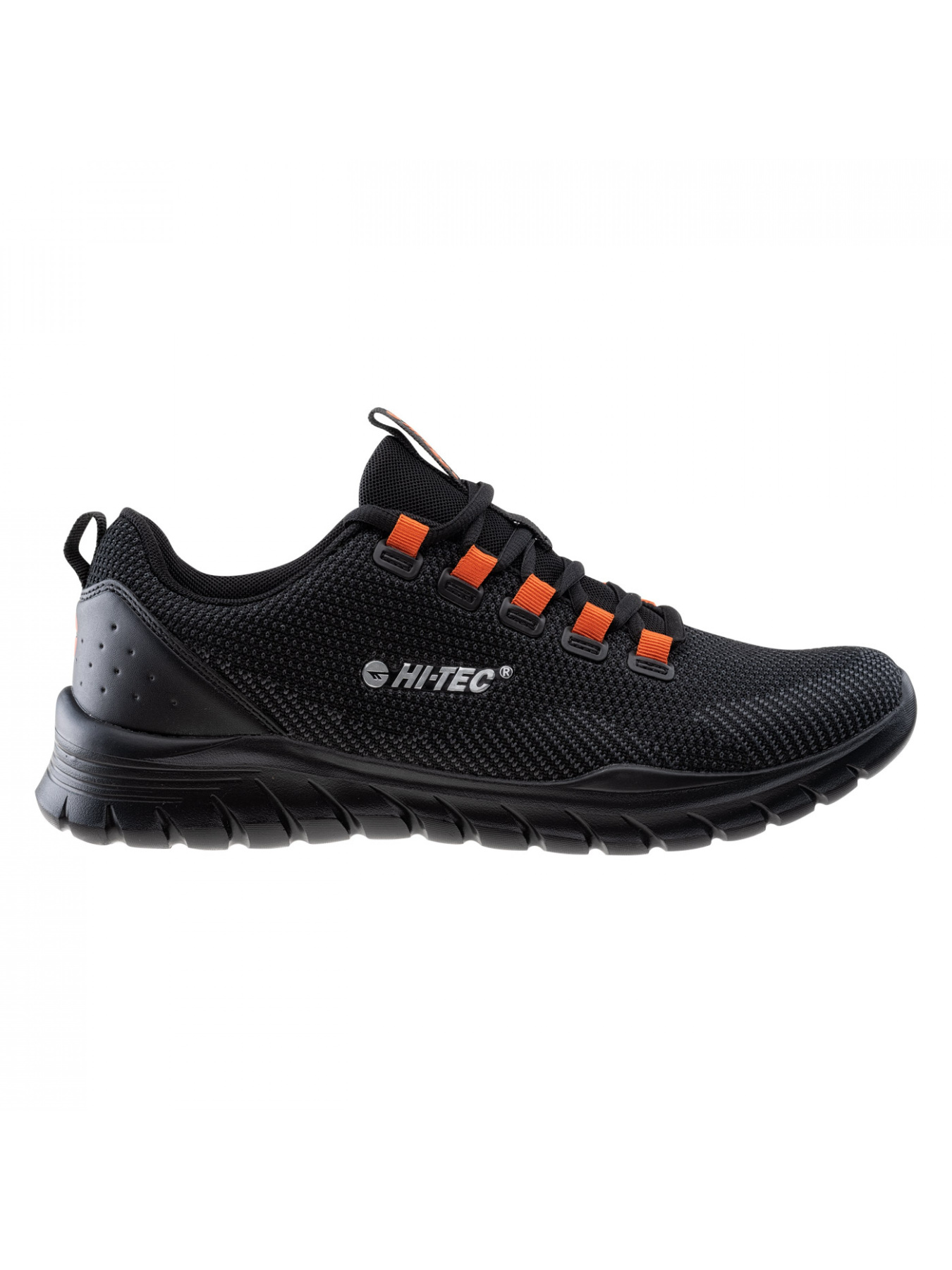 Кросівки Hitec Herami Модель HERAMI-BLACK/DARK GREY/ORANGE Фото