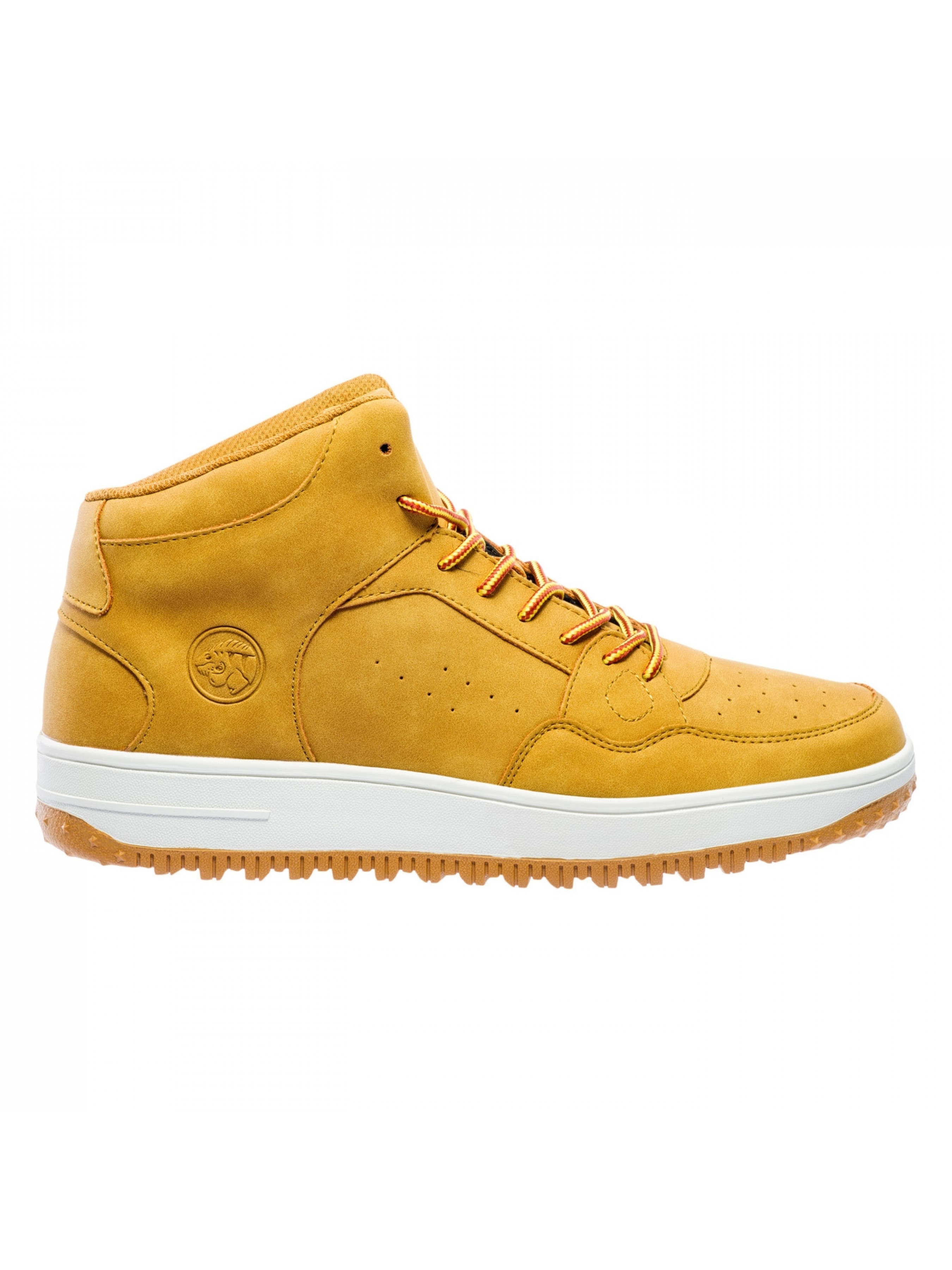 Дитячі Черевики Iguana Hanson mid teen (b68df871-e3df-11eb-a9a3-0050568c5378) колір гірчичний, матеріал синтетичний матеріал
