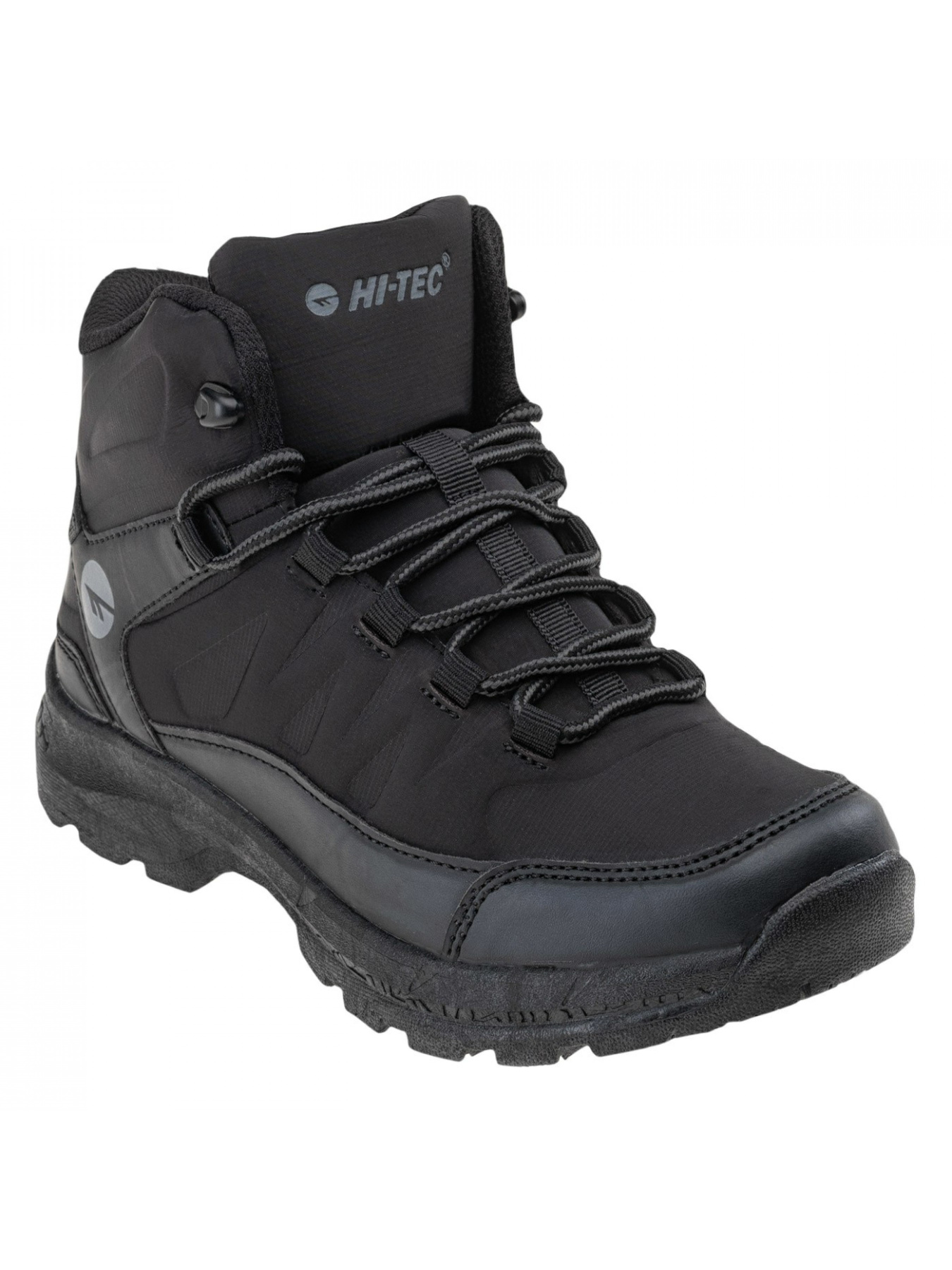 Черевики аутдор Hitec Selven mid teen модель SELVEN MID TEEN-BLACK Фото