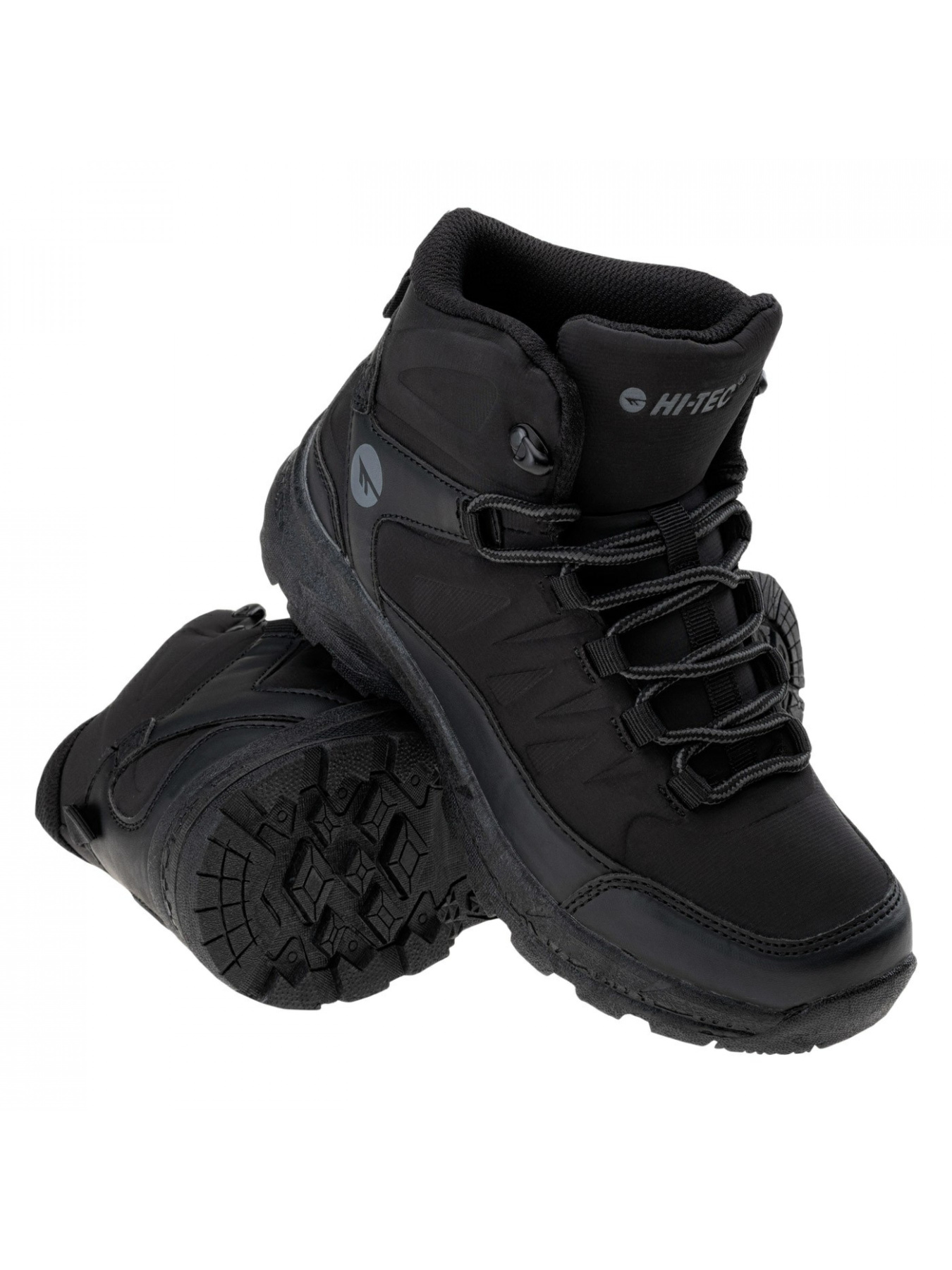 Черевики аутдор Hitec Selven mid teen модель SELVEN MID TEEN-BLACK Фото