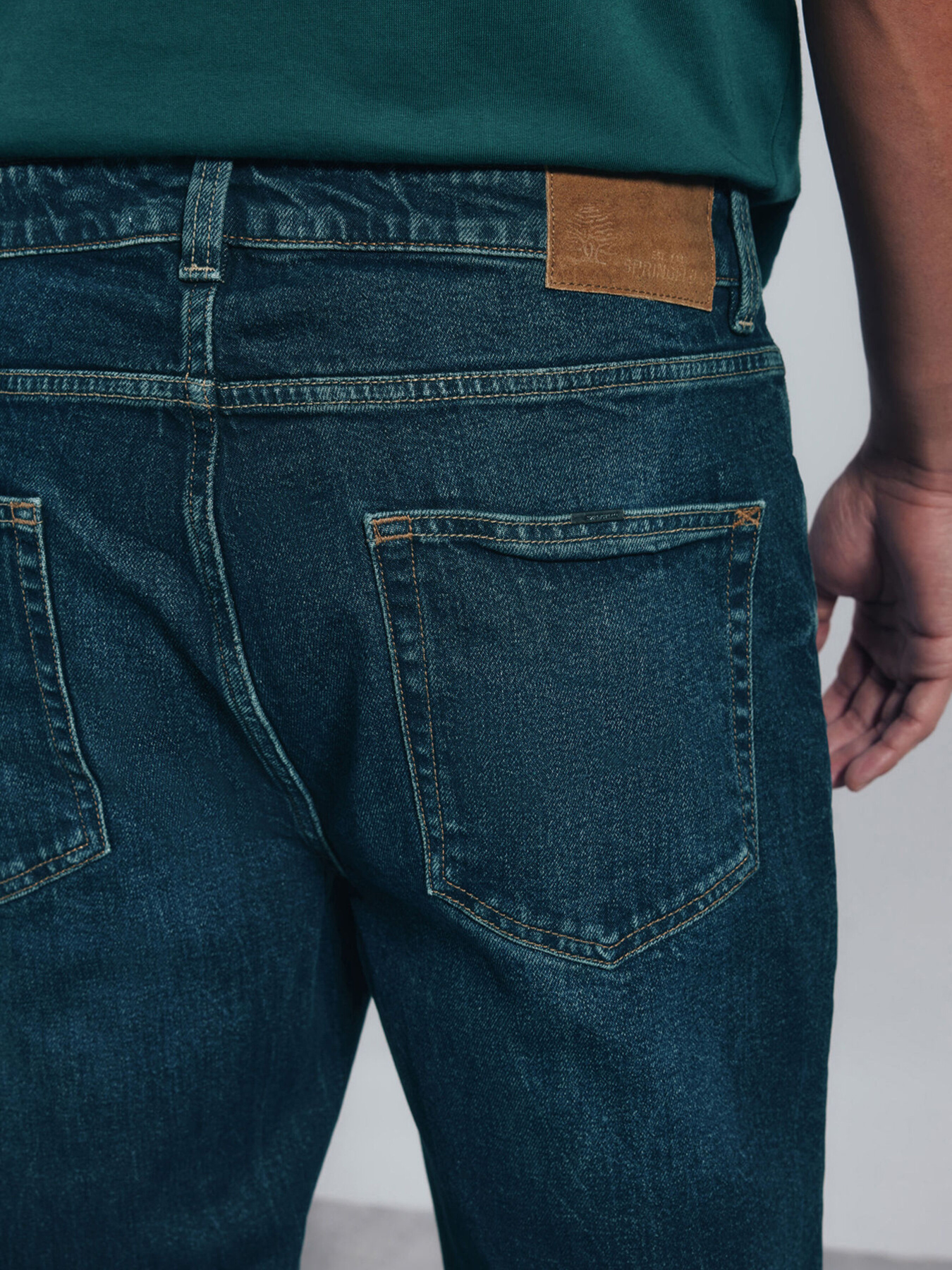 Прямые джинсы SPRINGFIELD модель 1752028-86 Фото