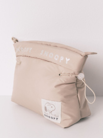 Средняя бежевая косметичка Snoopy Women'secret модель 4842955-33 Фото