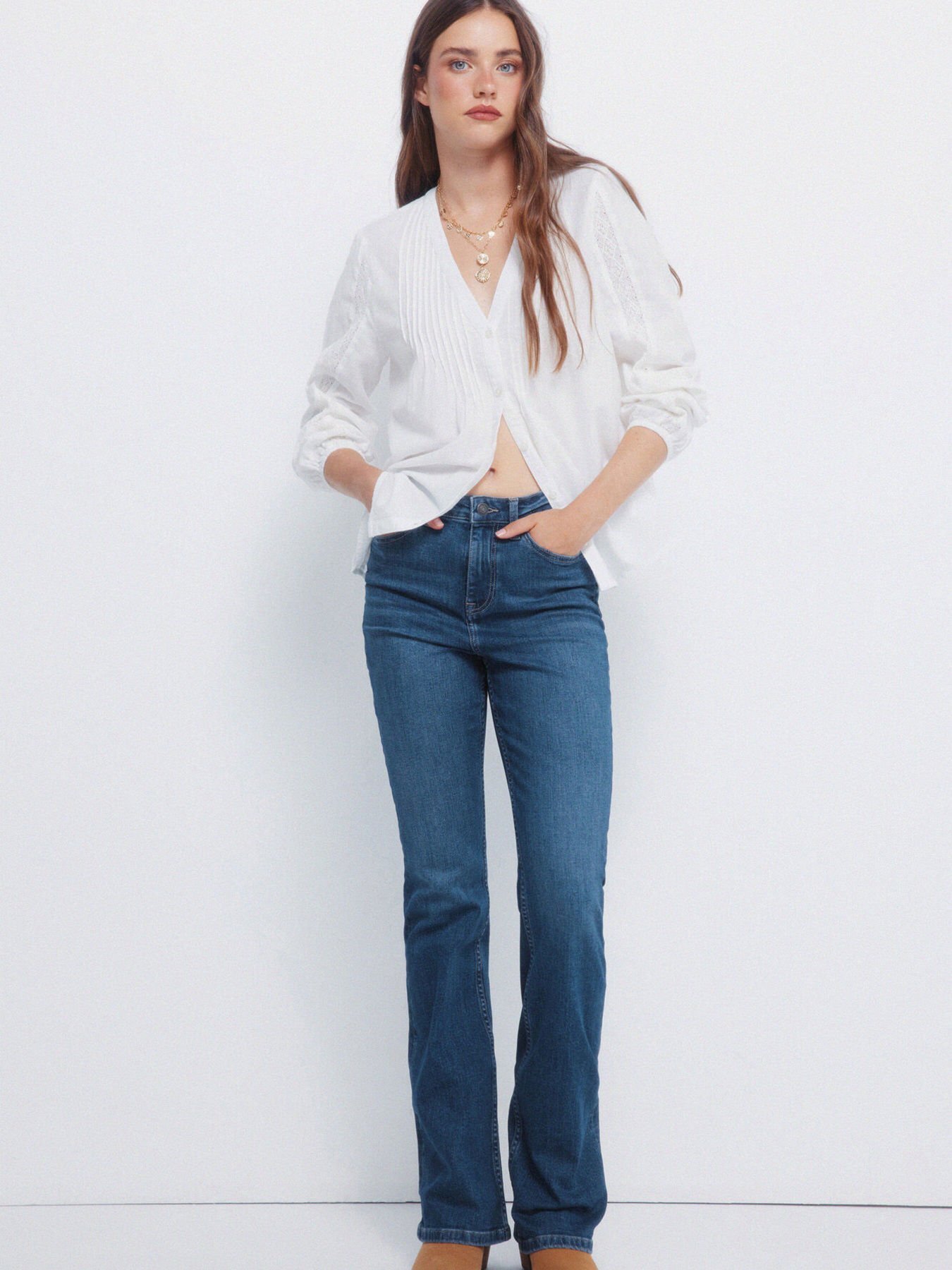 Джинси кльош SPRINGFIELD Модель 6822690-15 Фото