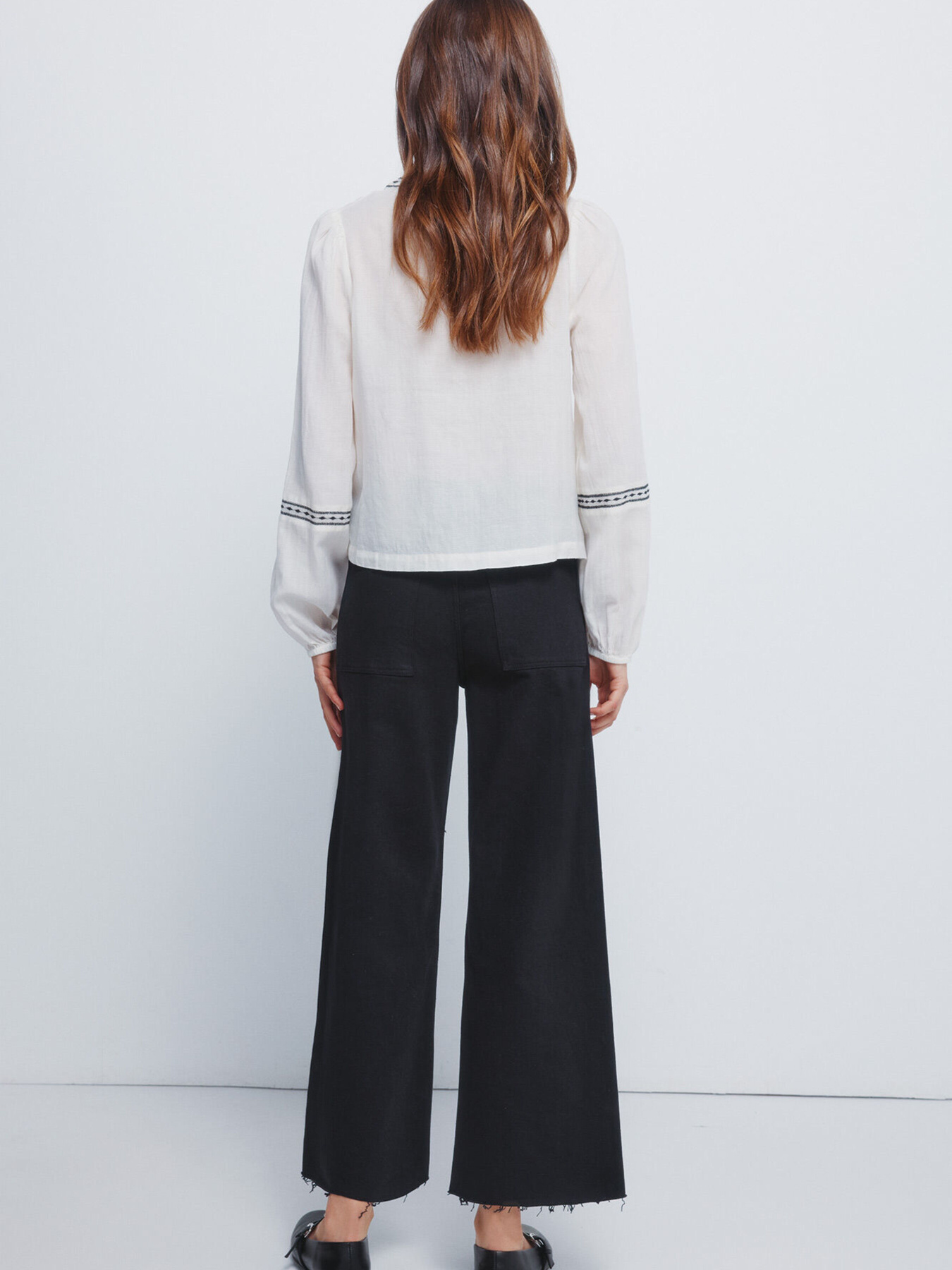 Расклешенные джинсы SPRINGFIELD модель 6832077-01 Фото