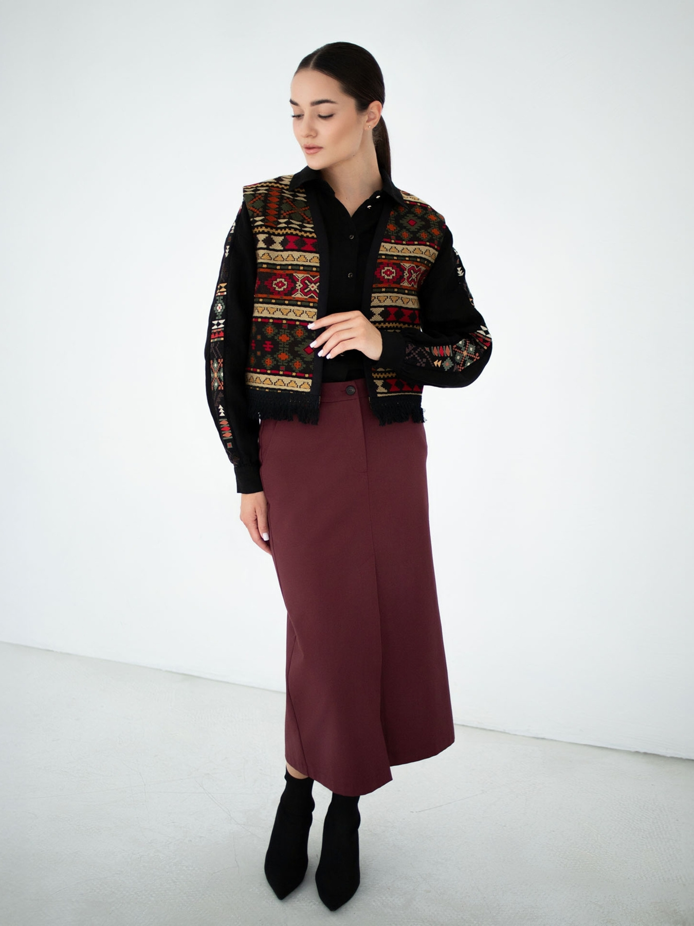 Классический жилет Едельвіка модель 231-25-00 Фото