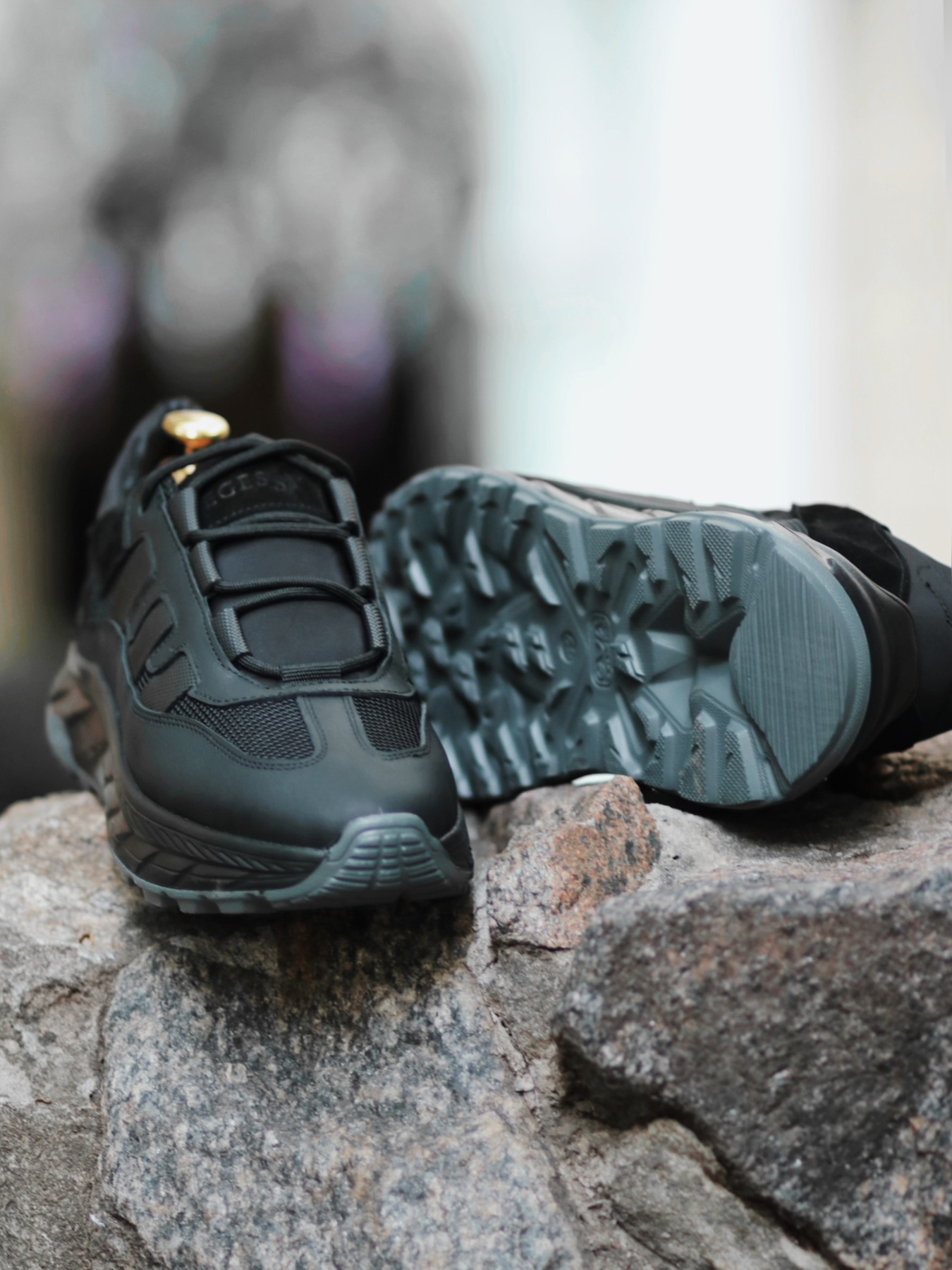 Кроссовки повседневные Legessy модель ELEVEN_BLACK Фото