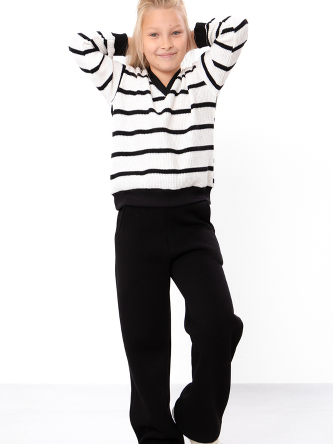 Брюки повседневные Носи своє модель 6437-025-chornij Фото