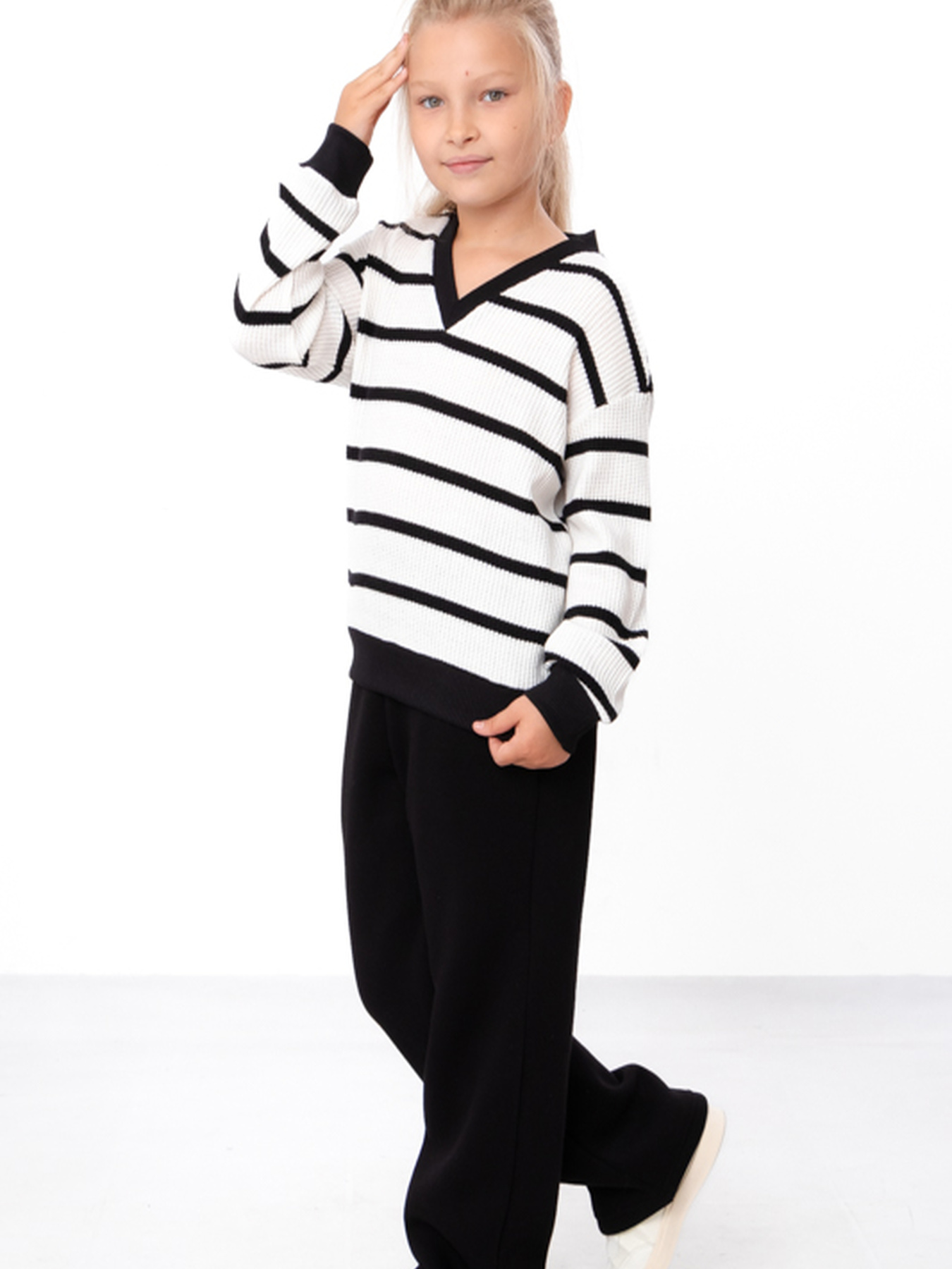 Брюки повседневные Носи своє модель 6437-025-chornij Фото