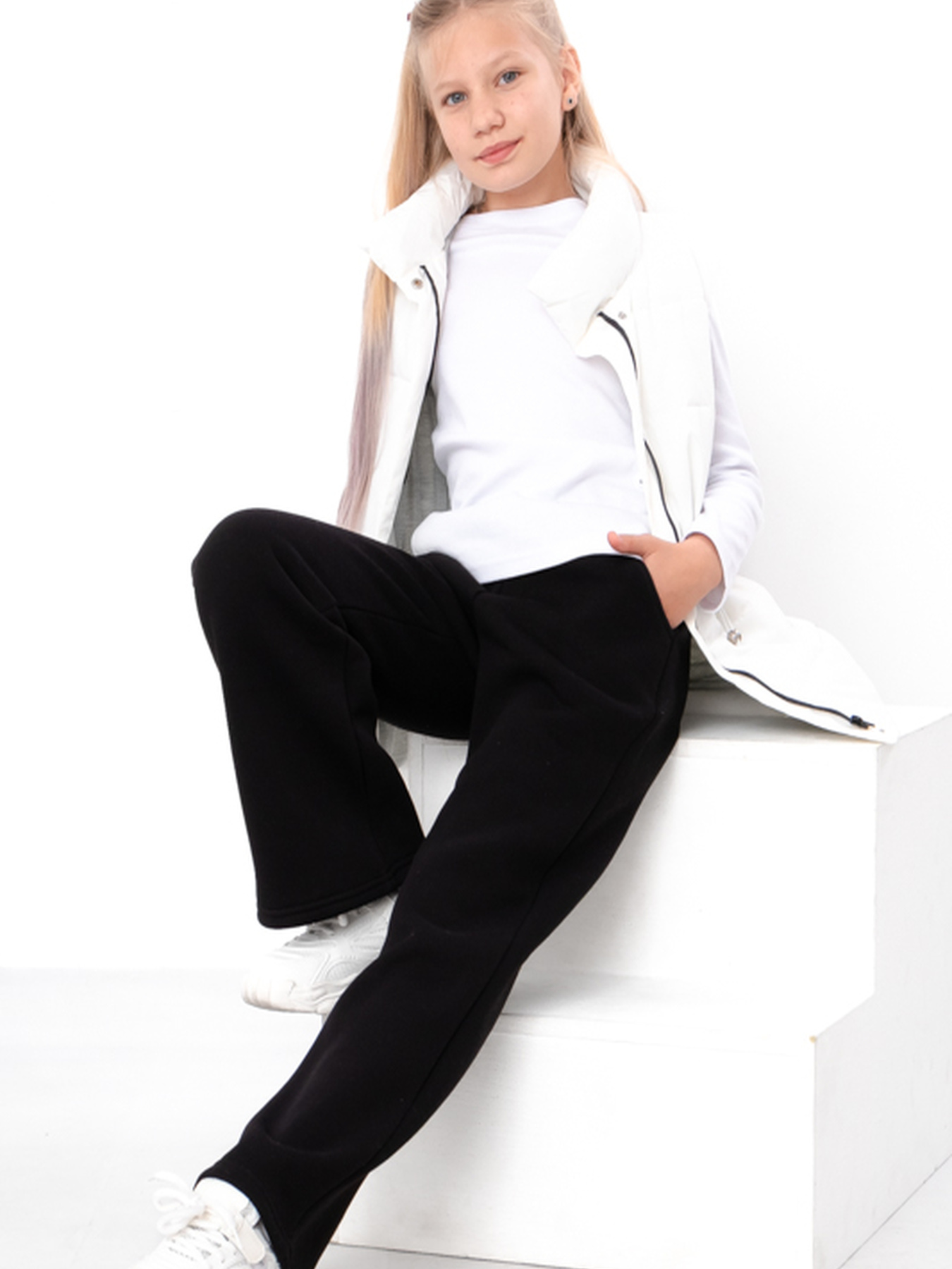 Брюки повседневные Носи своє модель 6437-025-2-chornij Фото