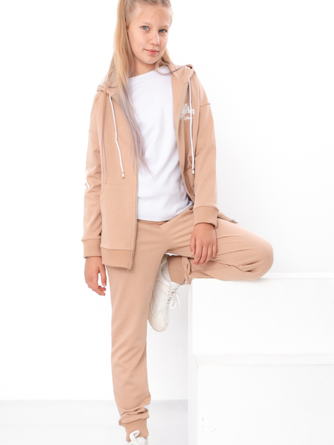 Повсякденний костюм Носи своє модель 6422-057-33-svtla-kava-la Фото