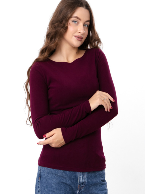 Лонгслів Носи своє модель 8380-113-marsala Фото