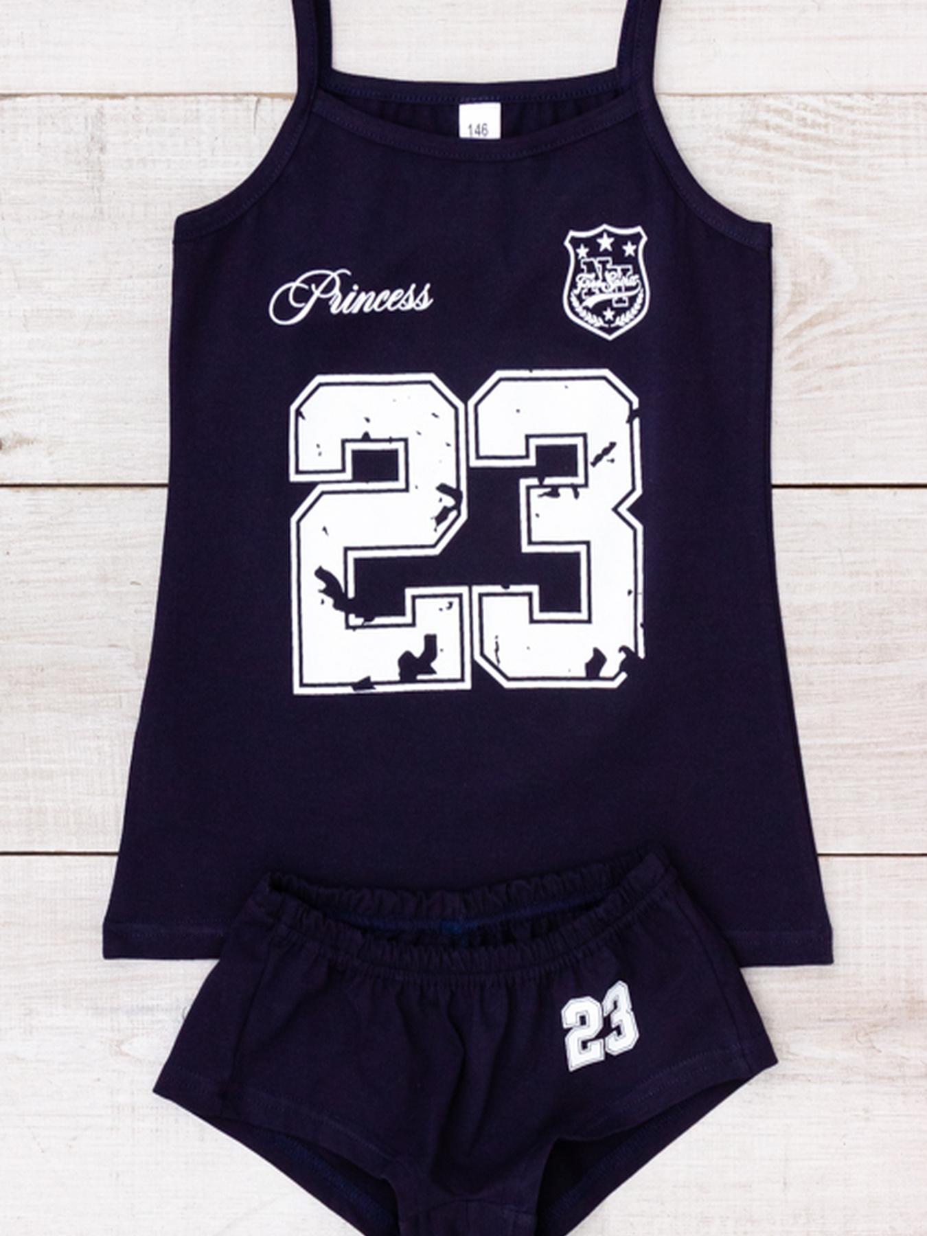 Комплект белья Носи своє модель 6345-036-33-1-chornilxno-sinj-23 Комплект белья Носи своє модель 6345-036-33-1-chornilxno-sinj-23 Фото