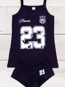 Комплект белья Носи своє модель 6345-036-33-1-chornilxno-sinj-23 Фото