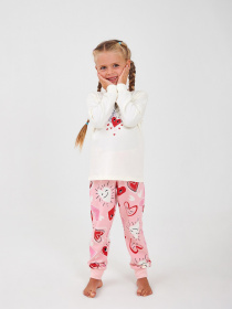 Пижама SMIL модель smil_104858-1-molocnyj Фото