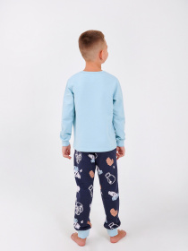 Пижама SMIL модель smil_104871-1-goluboj Фото