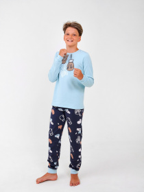 Пижама SMIL модель smil_104871-1-goluboj Фото