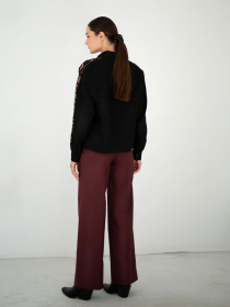 Брюки классические Едельвіка модель 234-25-00burgundy Фото