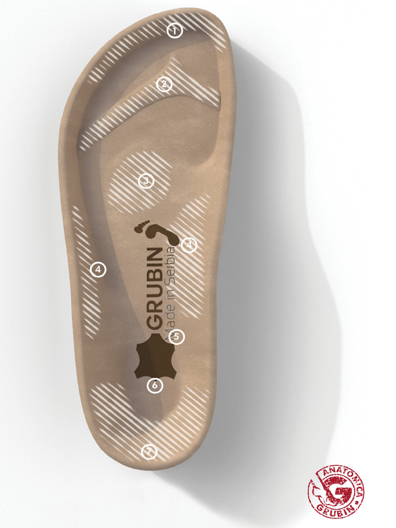 Шльопанці Grubin модель gr-3351_grey Фото