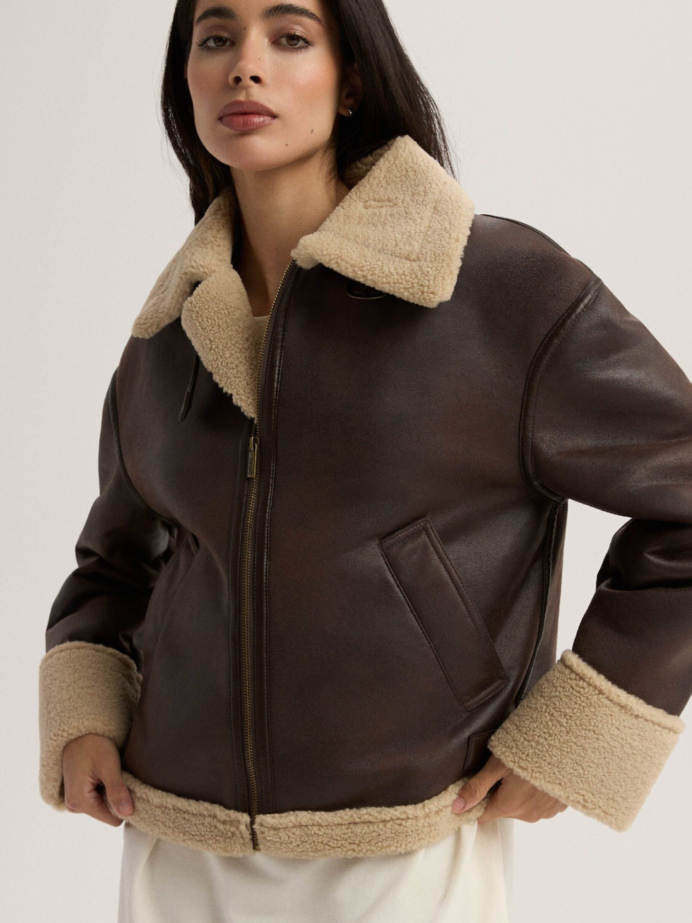 Дубленка DIVERSE Shearlissa модель 10047961 Фото