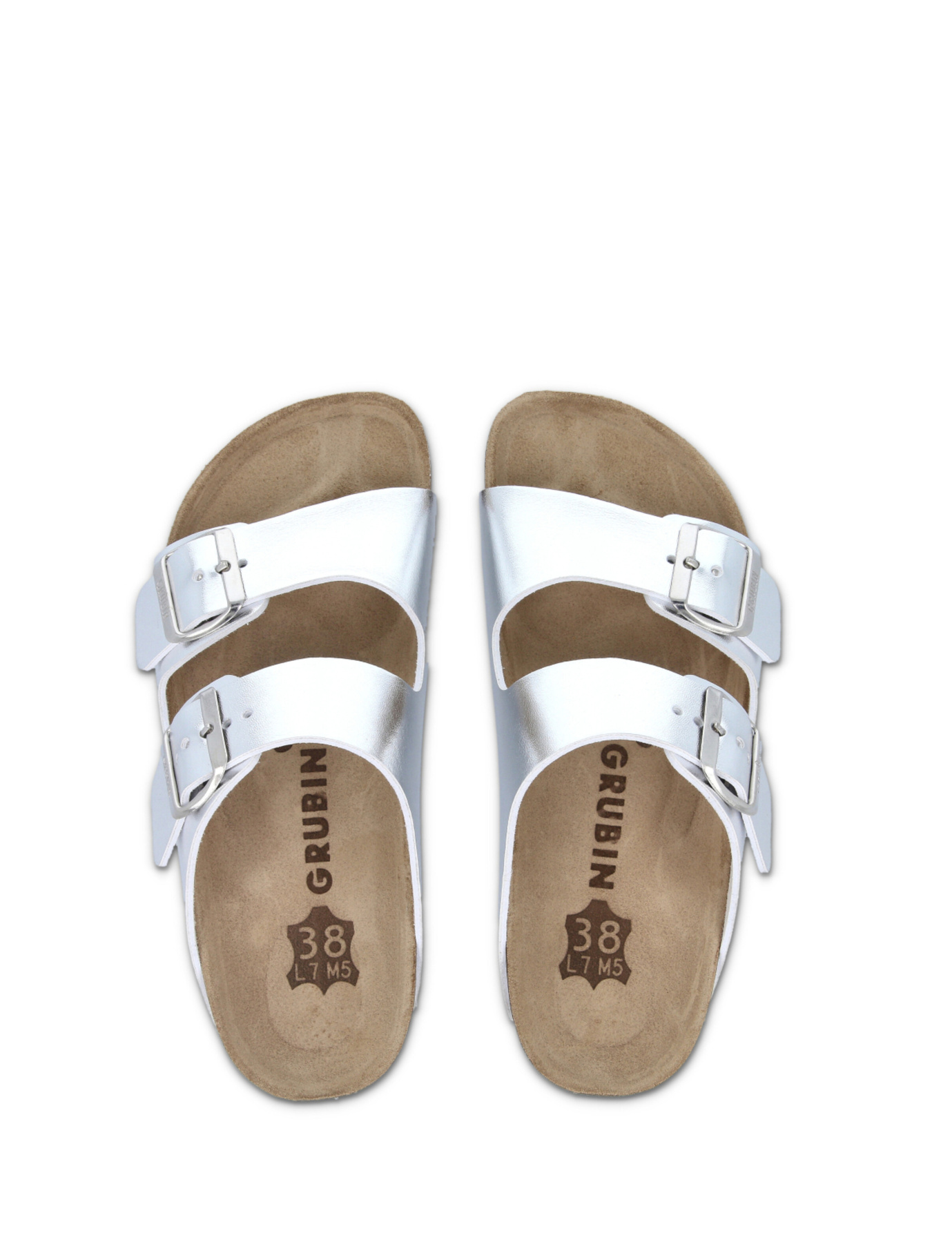 Шлепанцы Grubin модель gr-3366_silver Фото