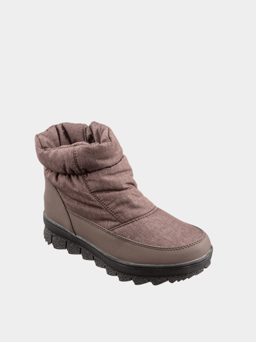 Чоботи дутики Casual модель Кеж-3024-193 brown-192 Фото