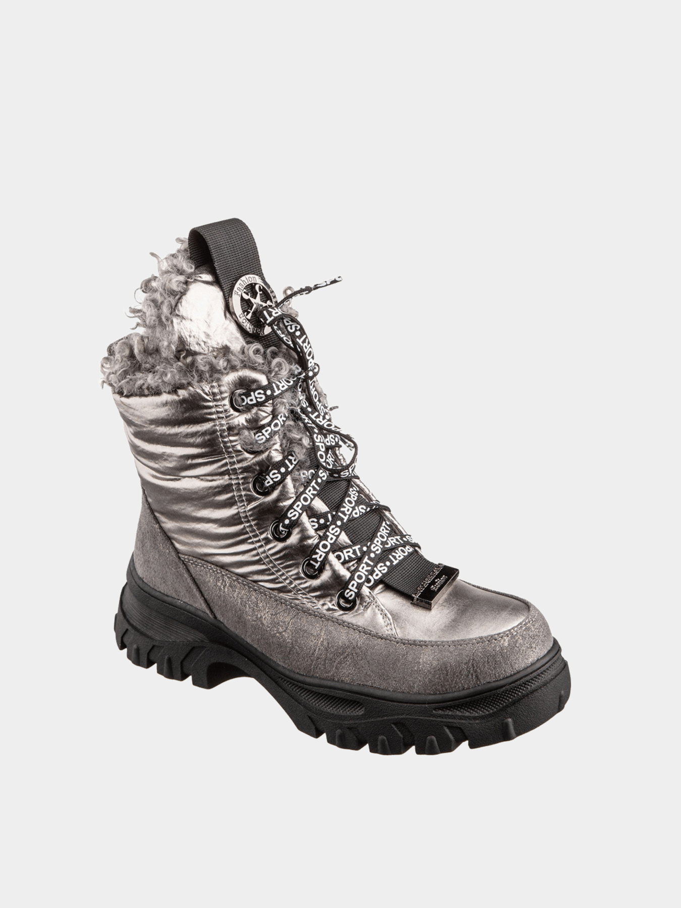 Ботинки Casual модель Кеж-6050-193 silver-192 Ботинки Casual модель Кеж-6050-193 silver-192 Фото