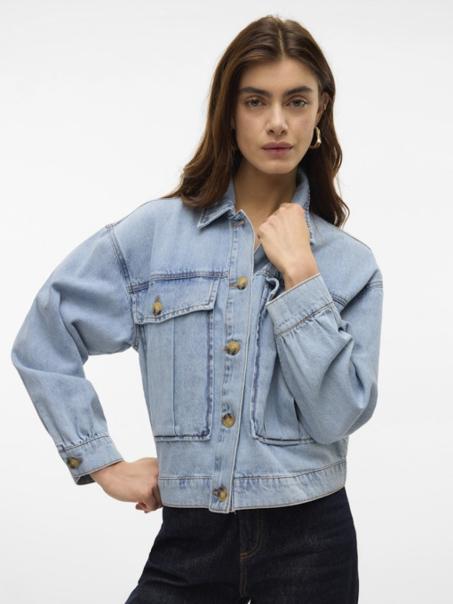 Куртки и дубленки Vero Moda модель 10323236_LIGHTBLUEDENIM Фото