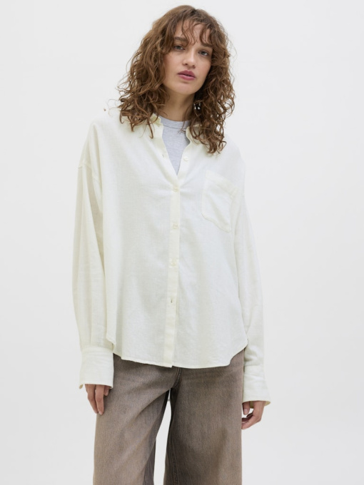 Рубашки JACK & JONES модель 12269668_BlancDeBlanc Фото